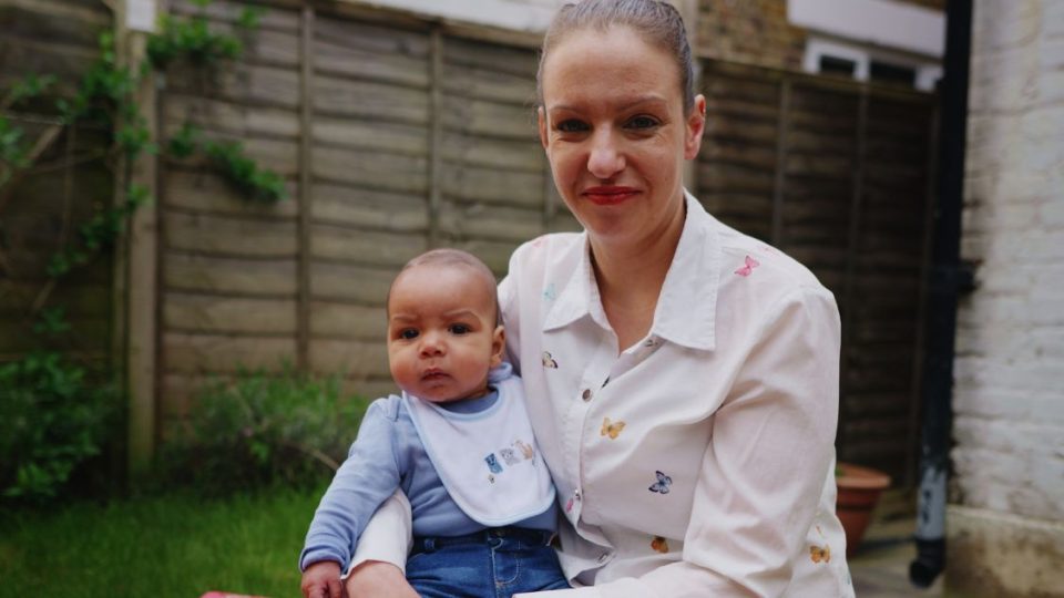 Annika quit smoking when she was pregnant